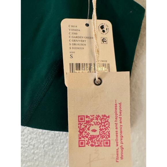 NEW Free People Movement x HATCH Never Better Square Neck Maternity Bra S Green - Picture 7 of 12